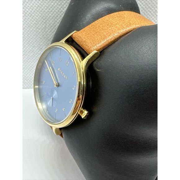 Skagen Anita SKW2407 Women's Brown Leather Analog Dial Quartz Wrist Watch AEA014 - Picture 2 of 11